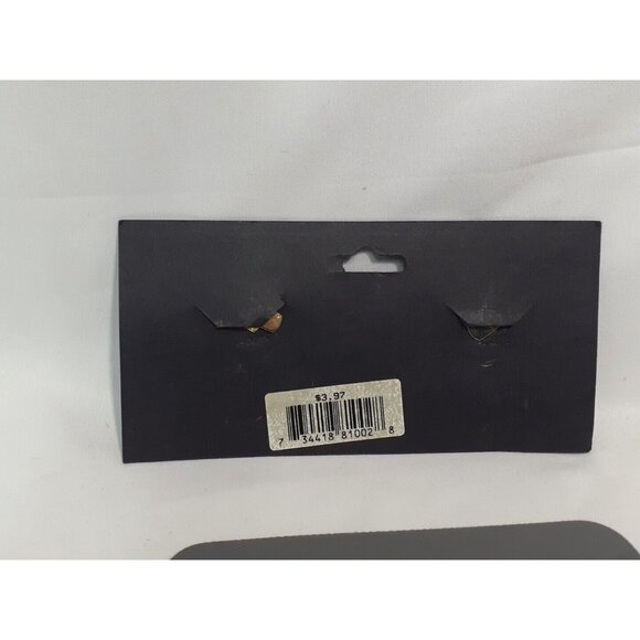 Vintage PREMIERE COLLECTION Shoe Clips Accents, Gold With Double Rings, - Picture 4 of 5